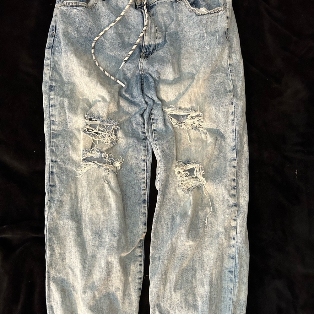 Light blue jeans